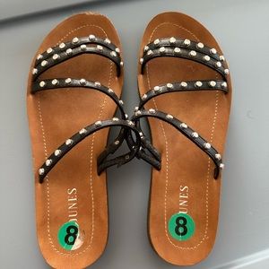 DUNES studded sandals